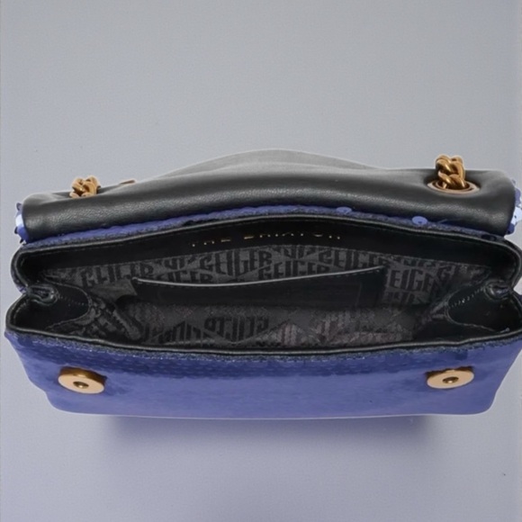 Kurt Geiger London Purple Sequin Mini Brixton. NWT, Dustbag Included. SOLD OUT - Picture 5 of 11